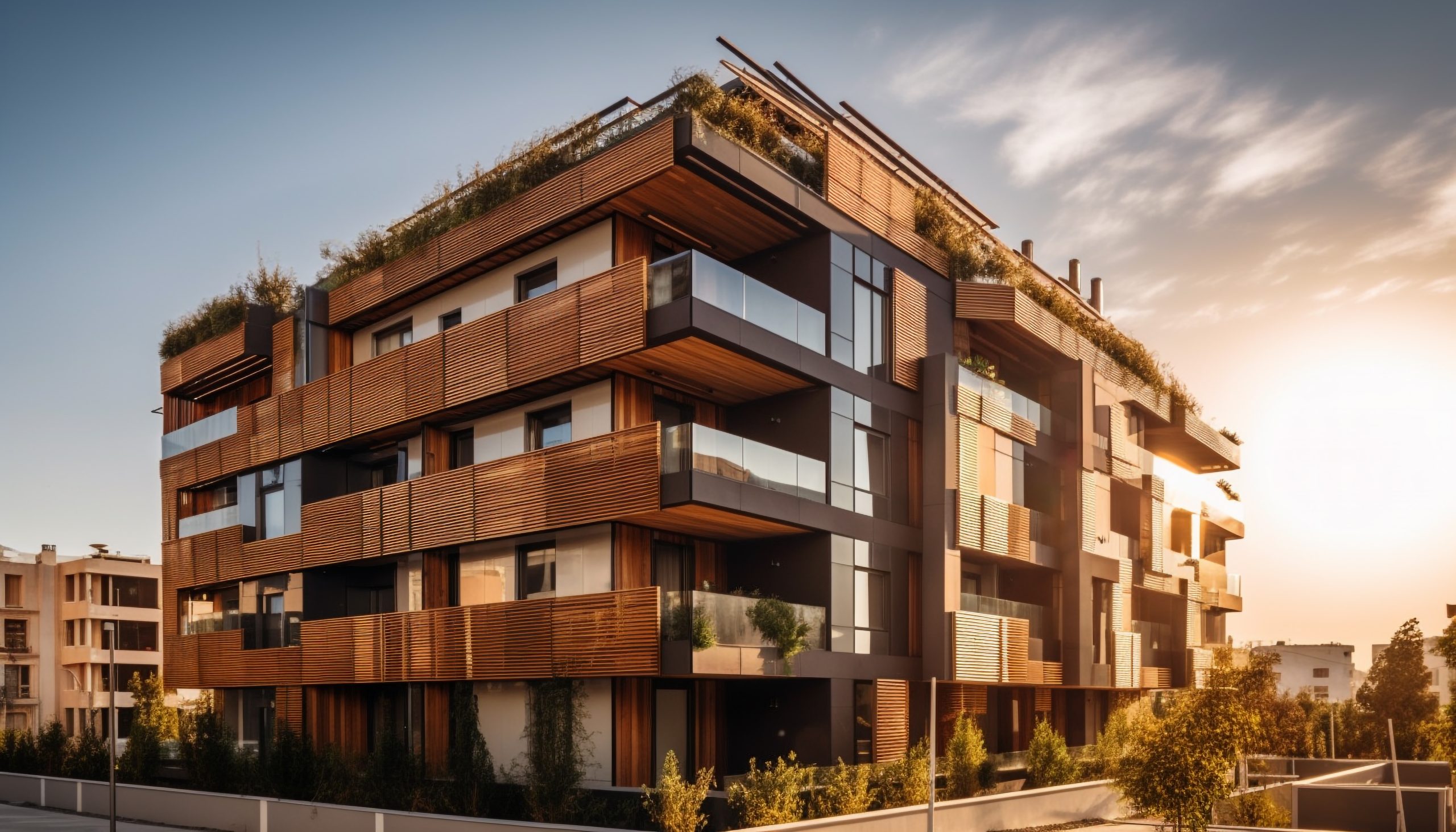 Modern residential building near Pride Rock Estate
